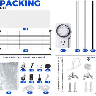 1010936065041/LED LIGHT FIXTURE SET